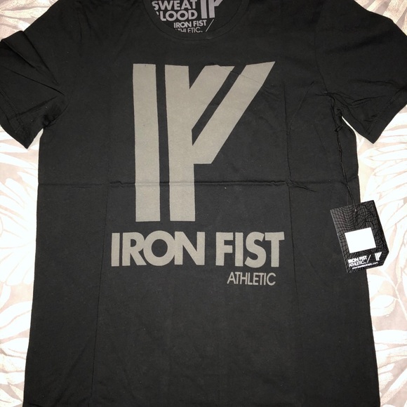 IRON FIST ATHLETIC LOGO MENS TEE - Picture 3 of 9